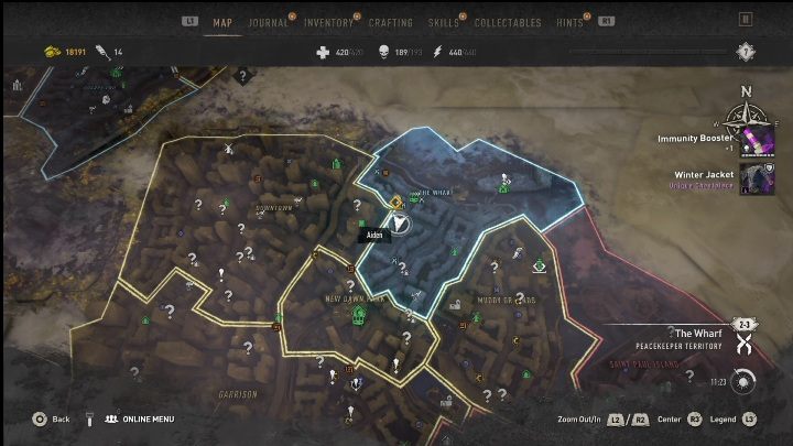 13 - Dying Light 2: Inhibitory (The Wharf) - lista wszystkich - Dying Light 2 - poradnik do gry