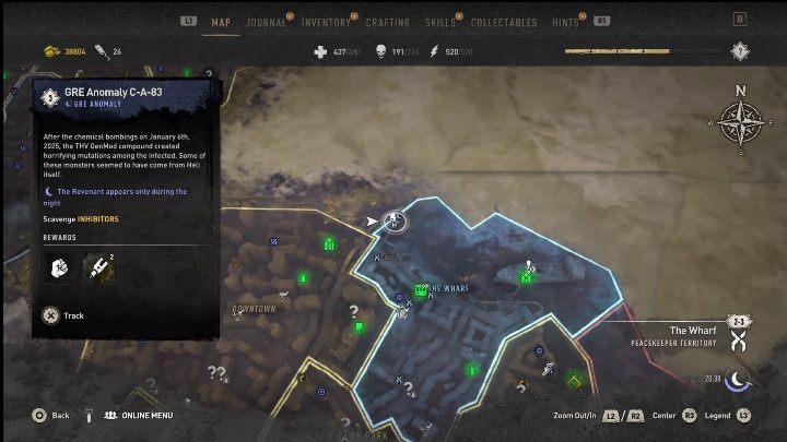 16 - Dying Light 2: Inhibitory (The Wharf) - lista wszystkich - Dying Light 2 - poradnik do gry