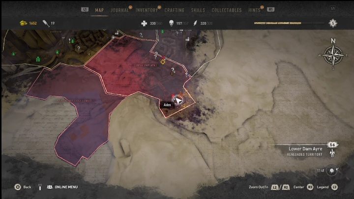 1 - Dying Light 2: Inhibitory (Lower Dam Ayre) - lista wszystkich - Dying Light 2 - poradnik do gry