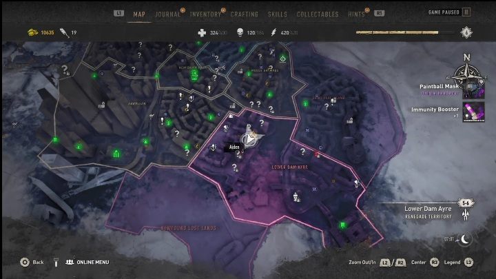 4 - Dying Light 2: Inhibitory (Lower Dam Ayre) - lista wszystkich - Dying Light 2 - poradnik do gry