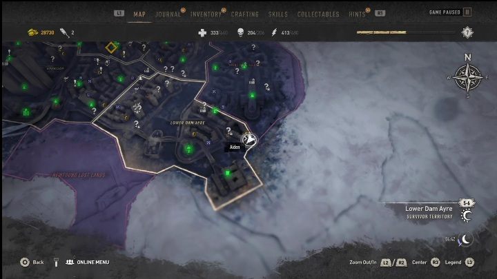 19 - Dying Light 2: Inhibitory (Lower Dam Ayre) - lista wszystkich - Dying Light 2 - poradnik do gry