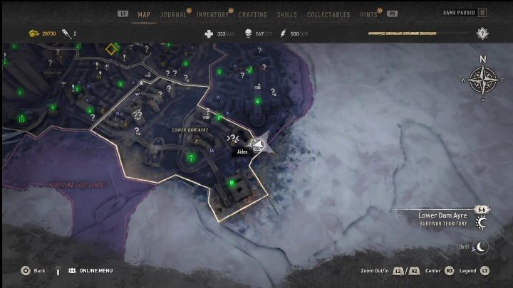 22 - Dying Light 2: Inhibitory (Lower Dam Ayre) - lista wszystkich - Dying Light 2 - poradnik do gry