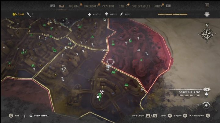 25 - Dying Light 2: Inhibitory (Lower Dam Ayre) - lista wszystkich - Dying Light 2 - poradnik do gry