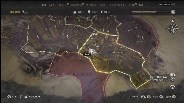 29 - Dying Light 2: Inhibitory (Lower Dam Ayre) - lista wszystkich - Dying Light 2 - poradnik do gry