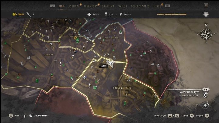 31 - Dying Light 2: Inhibitory (Lower Dam Ayre) - lista wszystkich - Dying Light 2 - poradnik do gry