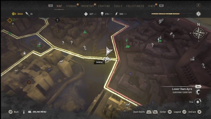 35 - Dying Light 2: Inhibitory (Lower Dam Ayre) - lista wszystkich - Dying Light 2 - poradnik do gry