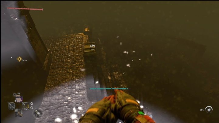 Tę skrzynię GRE znajdziecie pod wodą, wystarczy zanurkować, aby szybko trafić na inhibitor - Dying Light 2: Inhibitory (Ziemia niczyja) - lista wszystkich - Dying Light 2 - poradnik do gry