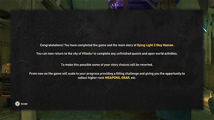 Dla przypomnienia w Dying Light 2 obowiązuje podział na główne questy, poboczne questy oraz różnorakie dodatkowe aktywności - Dying Light 2: Endgame - czy jest w grze? - Dying Light 2 - poradnik do gry