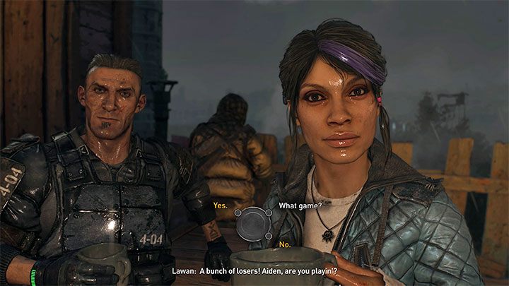 Pojawienie się na przyjęciu nie jest obowiązkowym celem misji, ale to dobry pomysł na lepsze poznanie kilku ważnych NPC-ów - Dying Light 2: Witamy na pokładzie - solucja, opis przejścia - Dying Light 2 - poradnik do gry