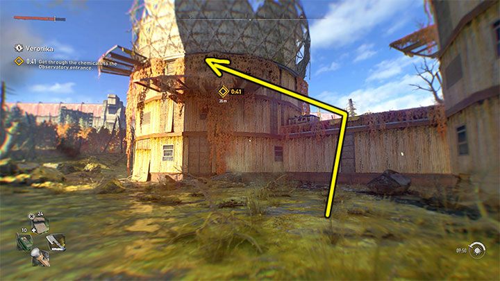 Otrzymacie zastrzyk, który tymczasowo uodporni Aidena na żółte chemikalia, tzn - Dying Light 2: Veronika - solucja, opis przejścia - Dying Light 2 - poradnik do gry