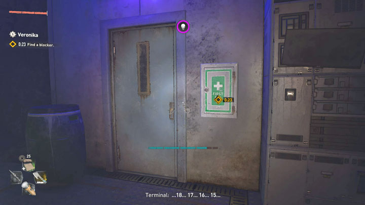 Wciśnijcie przycisk żeby odblokować przejście do kolejnego pomieszczenia - Dying Light 2: Veronika - solucja, opis przejścia - Dying Light 2 - poradnik do gry