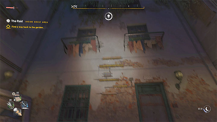 Po zaliczonej konfrontacji musicie powrócić do wnętrza budynku, przy czym drzwi są zamknięte - Dying Light 2: Nalot - solucja, opis przejścia - Dying Light 2 - poradnik do gry