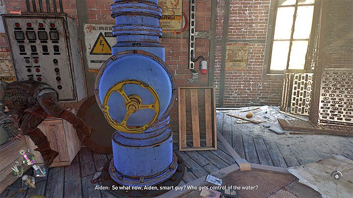 Po scenie z udziałem Jacka i Joego możecie powrócić do tematu wieży i zająć się odblokowaniem przepływu wody - Dying Light 2: Wieża ciśnień - solucja, opis przejścia - Dying Light 2 - poradnik do gry