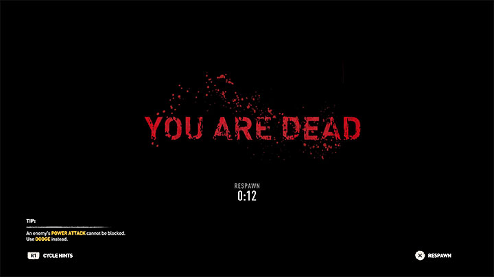 Śmierć bohatera - Do częściowej utraty postępów może też dojść w wyniku doprowadzenia do zgonu Aidena - Dying Light 2: Stan gry - czy można zapisywać? - Dying Light 2 - poradnik do gry