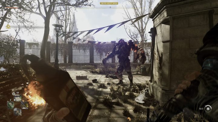 Wściekły mutant jest powolnym, lecz bardzo silnym przeciwnikiem - Dying Light 2: Baba 1 (The Baba 1) - solucja opis przejścia - Dying Light 2 - poradnik do gry