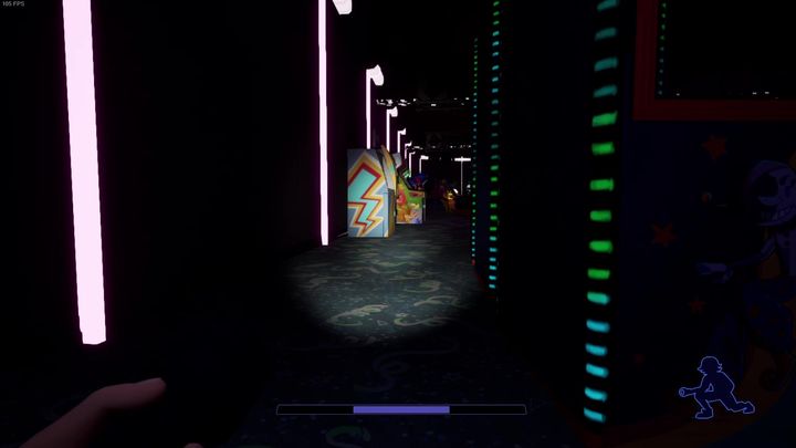 Na samym końcu natraficie na bramę, która również jest zamknięta - FNAF SB: The Prize Counter - solucja, opis przejścia - FNAF Security Breach - poradnik do gry