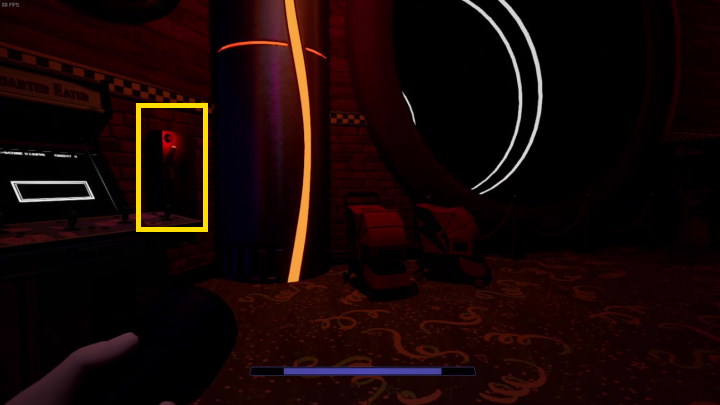 Ostatnia dźwignia znajduje się na piętrze - po przeciwnej stronie, niż pokój ochrony - FNAF SB: Repair robot head - solucja, opis przejścia - FNAF Security Breach - poradnik do gry