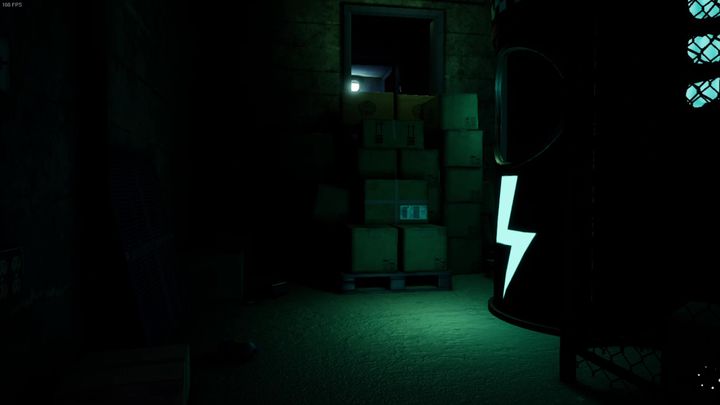 Kucając, przejdziecie przez cały szyb - FNAF SB: Free Freddy - solucja, opis przejścia - FNAF Security Breach - poradnik do gry