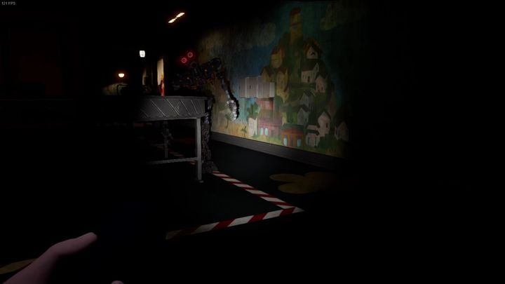 Warto w tym momencie mieć świadomość, że animatroniki te poruszają się wolniej niż sprintujecie - FNAF SB: Warehouse - solucja, opis przejścia - FNAF Security Breach - poradnik do gry