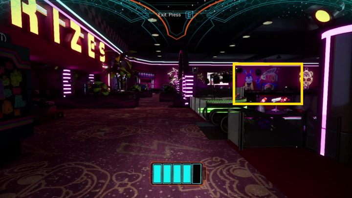 Gdy już będziecie w środku, to musicie skierować się do miejsca, gdzie wydawane jest jedzenie - FNAF SB: Chica - boss, jak pokonać? - FNAF Security Breach - poradnik do gry