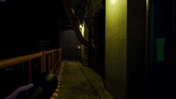 W pomieszczeniu, w którym kończy się korytarz, znajdziecie pierwszy generator - FNAF SB: Chica - boss, jak pokonać? - FNAF Security Breach - poradnik do gry