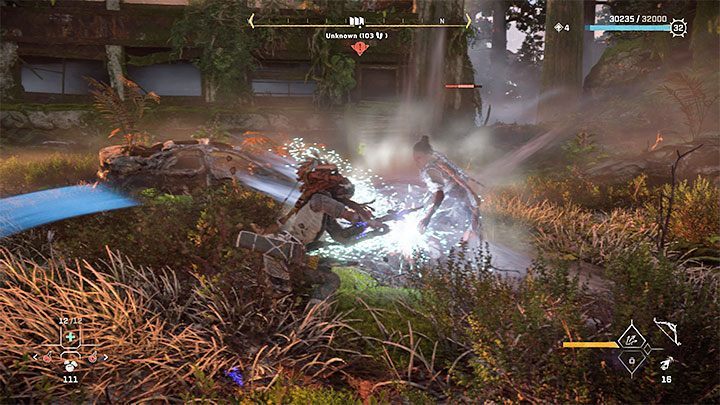 Nie liczcie na to, że przez cały czas będziecie mogli pozostawać ukryci za wrakiem pojazdu - Horizon Forbidden West: Nasiona przeszłości (Seeds of the Past) - solucja, opis przejścia - Horizon Forbidden West - poradnik do gry