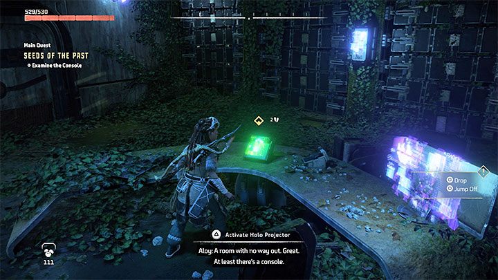 Znajdziecie się w nieczynnym szybie windy - Horizon Forbidden West: Nasiona przeszłości (Seeds of the Past) - solucja, opis przejścia - Horizon Forbidden West - poradnik do gry