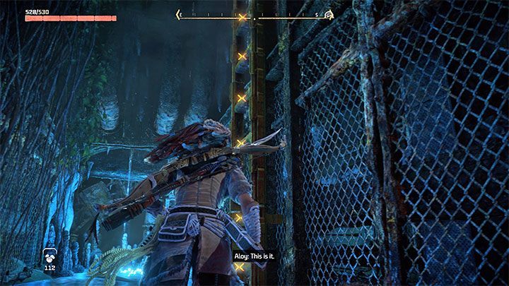 Zejście do tuneli znajduje się w tym samym obszarze - Horizon Forbidden West: Nasiona przeszłości (Seeds of the Past) - solucja, opis przejścia - Horizon Forbidden West - poradnik do gry