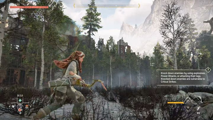 Unikalną cechą bossa jest też to, że Maszkara może używać kamuflażu - Horizon Forbidden West: Maszkara (Dreadwing) - boss, jak pokonać mechanicznego nietoperza? - Horizon Forbidden West - poradnik do gry