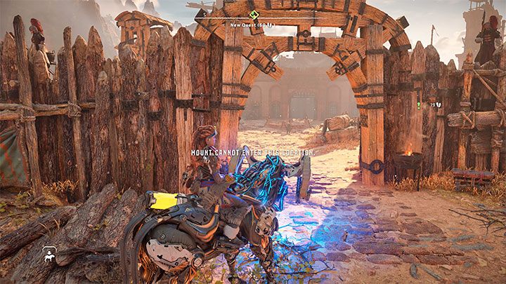 Docelowo musicie wyruszyć ze Złomianek na południowy-zachód do sąsiedniej osady Samotne Światło - Horizon Forbidden West: Ambasada (The Embassy) - solucja, opis przejścia - Horizon Forbidden West - poradnik do gry