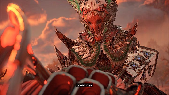 Grudda jest czempionem Regalli dowodzącej wrogo nastawionymi rebeliantami - Horizon Forbidden West: Grudda - boss, jak pokonać czempiona Regalli? - Horizon Forbidden West - poradnik do gry