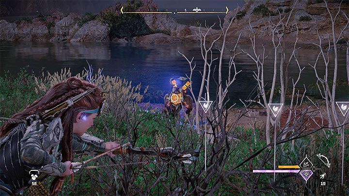 Zacznijcie skradać się po to żeby nie dać się wykryć - w przeciwnym razie Skaczele zaczną biegać po okolicy i zaliczenie celu misji stanie się bardziej problematyczne - Horizon Forbidden West: Wrota śmierci (Deaths Door) - solucja, opis przejścia - Horizon Forbidden West - poradnik do gry