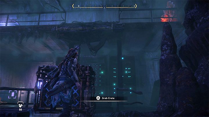 W nowej lokacji są dwa terminale wymagające dostarczenia zasilania i musicie rozwiązać zagadkę z przyniesieniem w to miejsce źródła energii - Horizon Forbidden West: Wrota śmierci (Deaths Door) - solucja, opis przejścia - Horizon Forbidden West - poradnik do gry