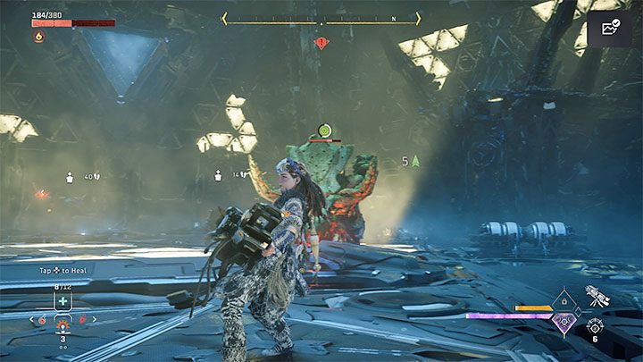 Lektura wpisu na temat Głowroga pozwoli Wam też poznać słabe punkty maszyny - Horizon Forbidden West: Głoworóg (Grimhorn) - jak pokonać bossa z kotła TAU? - Horizon Forbidden West - poradnik do gry