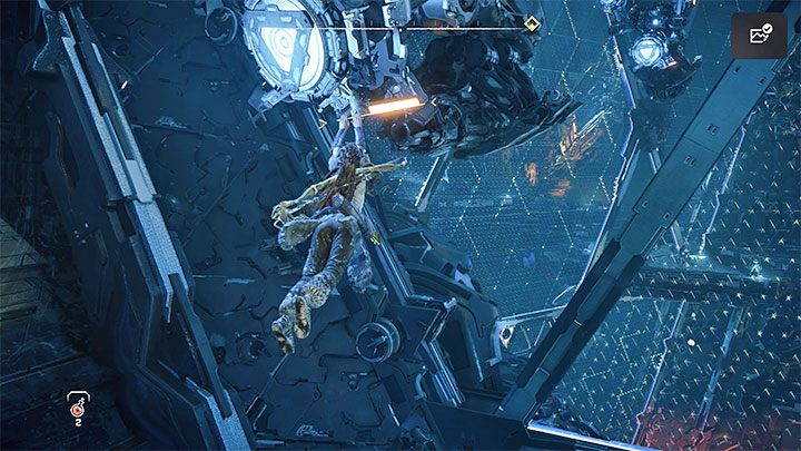 Dotrzecie do miejsca z przelatującymi maszynami - Horizon Forbidden West: Umierająca kraina (The Dying Lands) - solucja, opis przejścia - Horizon Forbidden West - poradnik do gry