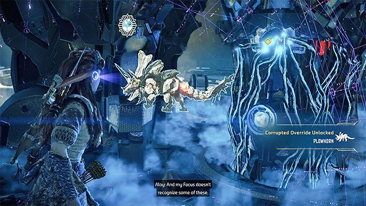 Po walkach pozbierajcie łup pozostawiony przez bossa oraz przez inne maszyny - Horizon Forbidden West: Umierająca kraina (The Dying Lands) - solucja, opis przejścia - Horizon Forbidden West - poradnik do gry