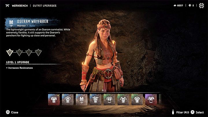 W grze Horizon Forbidden West dostępnych jest kilkadziesiąt różnych strojów - Horizon Forbidden West: Jak zmieniać Wygląd Aloy? Barwniki, farby - Horizon Forbidden West - poradnik do gry