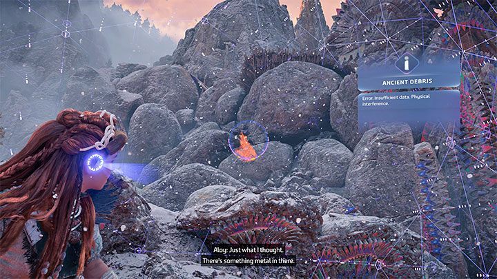 Musicie powrócić na sam dół, przy czym nie trzeba ponownie skorzystać z windy - Horizon Forbidden West: Pęknięte niebo (The Broken Sky) - solucja, opis przejścia - Horizon Forbidden West - poradnik do gry
