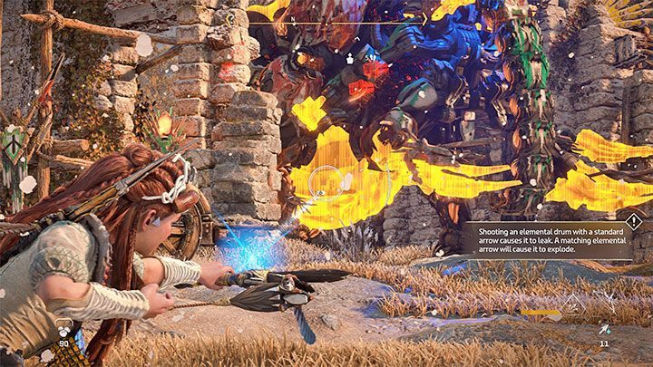 Walkę z mamutem może Wam też ułatwić zapoznanie się ze wszystkimi zakładkami na temat mumakła w katalogu maszyn - Horizon Forbidden West: Mumakieł (Tremortusk) - boss, jak pokonać mamuta? - Horizon Forbidden West - poradnik do gry