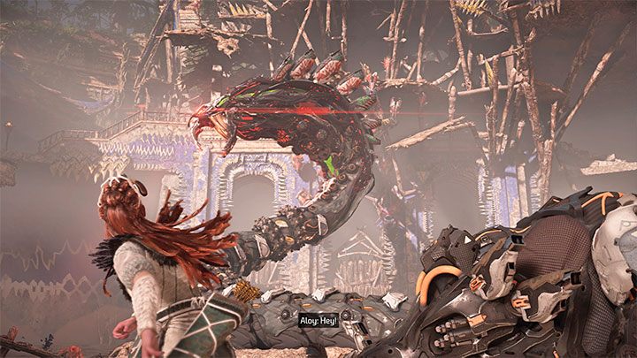 Ze Ślizgawcem musicie ponownie zmierzyć się w dalszej fazie kampanii, a konkretnie podczas rozgrywania głównej misji Kulrut (The Kulrut) - Horizon Forbidden West: Ślizgawiec (Slitherfang) - boss, jak pokonać? - Horizon Forbidden West - poradnik do gry