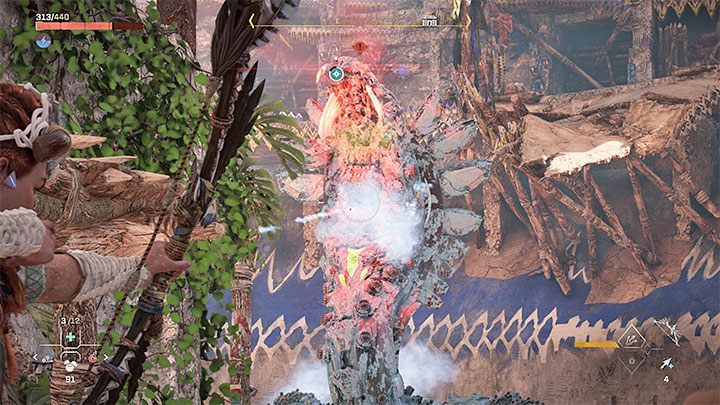 Ślizgawiec ma obniżoną odporność na żywioły ognia, mrozu i plazmy - Horizon Forbidden West: Kulrut (The Kulrut) - solucja, opis przejścia - Horizon Forbidden West - poradnik do gry