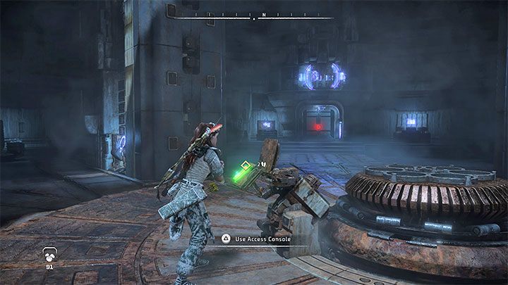 Wejdźcie do dużej dziury, która doprowadzi Was do podziemnego kompleksu - Horizon Forbidden West: Kolebka ech (Cradle of Echoes) - solucja, opis przejścia - Horizon Forbidden West - poradnik do gry