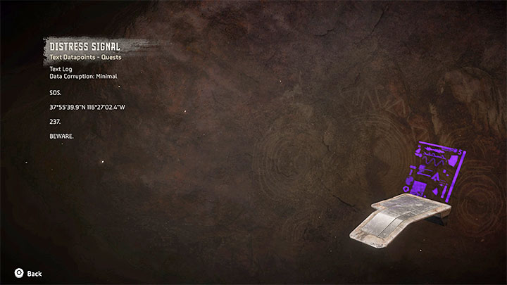 Trasa podróży doprowadzi Was do konsoli, która będzie wymagała wprowadzenia kodu - Horizon Forbidden West: Kolebka ech (Cradle of Echoes) - solucja, opis przejścia - Horizon Forbidden West - poradnik do gry