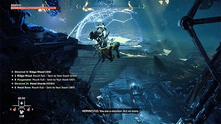 Musicie powrócić do mijanego wcześniej wielkiego centralnego pomieszczenia kotła - Horizon Forbidden West: GEMINI - solucja, opis przejścia - Horizon Forbidden West - poradnik do gry