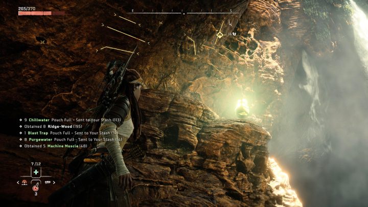 Stańcie na skraju deski i przelećcie na szczyt skały - Horizon Forbidden West: Korzenie, które łączą (The Roots That Bind) - solucja, opis przejścia - Horizon Forbidden West - poradnik do gry