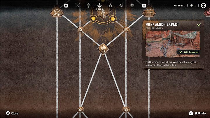 Typ: Umiejętność pasywna - Horizon Forbidden West: Łowczyni (Hunter) - najlepsze umiejętności - Horizon Forbidden West - poradnik do gry