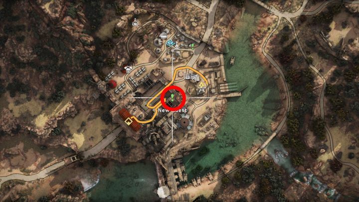 Porozmawiajcie z więźniem w osadzie Samotne Światło - Horizon Forbidden West: Cień przeszłości (Shadow from the Past) - solucja, opis przejścia - Horizon Forbidden West - poradnik do gry