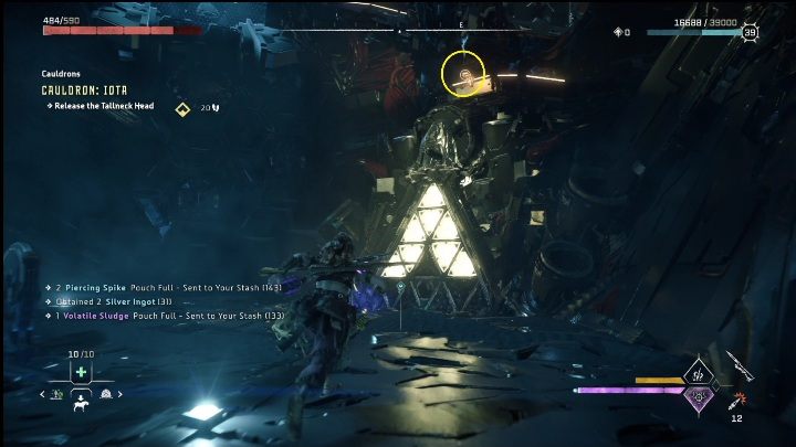 Waszym kolejnym zadaniem jest dostanie się jeszcze wyżej - Horizon Forbidden West: Żyraf (Solanka) - lokalizacja - Horizon Forbidden West - poradnik do gry