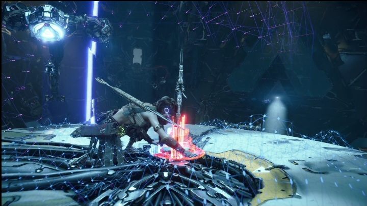 Następnie jedynie stańcie na krawędzi i skoczcie na żyrafa, gdy będzie w okolicy - Horizon Forbidden West: Żyraf (Solanka) - lokalizacja - Horizon Forbidden West - poradnik do gry