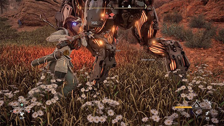 Obszar w Cynobrzanach z kapliczką jest na południe od Pieśni Ziemi - Horizon Forbidden West: Druga zwrotka (The Second Verse), quest Zo - solucja, opis przejścia - Horizon Forbidden West - poradnik do gry